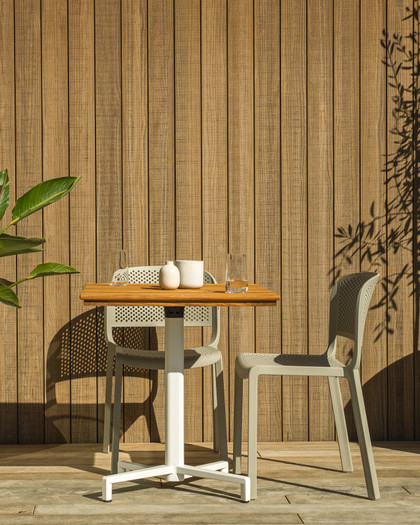 Iroko Table Top - 70Cm Square