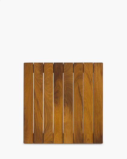 Iroko Table Top - 80Cm Square