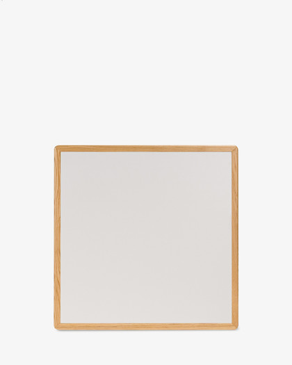 Oslo Table Top - 80Cm Square, Snow, Natural