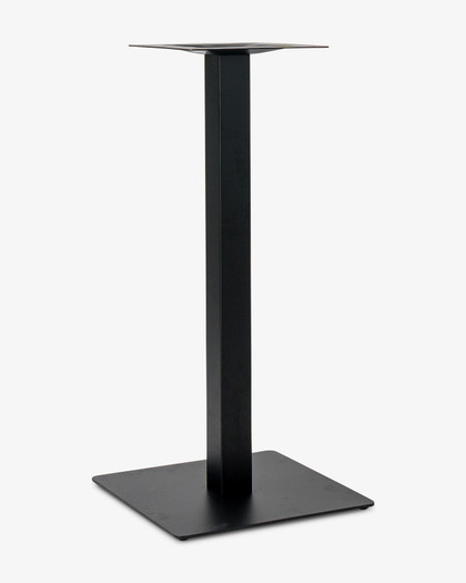 Konus Bar Leaner Base - 45 Sq X 105Cm H, Black