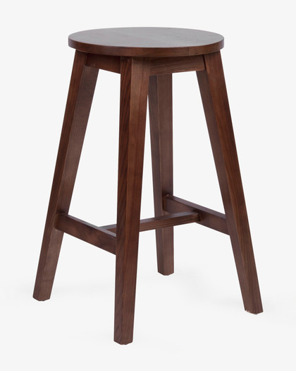 Albert Bar Stool - Walnut, 65Cm