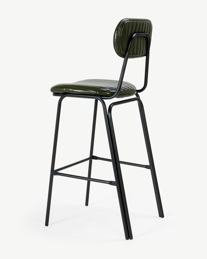 Barry Bar Stool - Green, 75Cm
