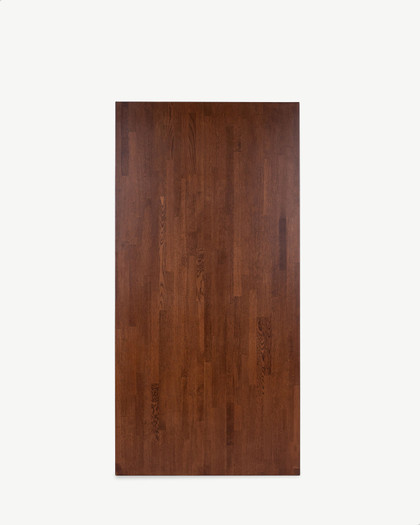 Solid Oak Table Top - 120X60Cm, Dark Oak
