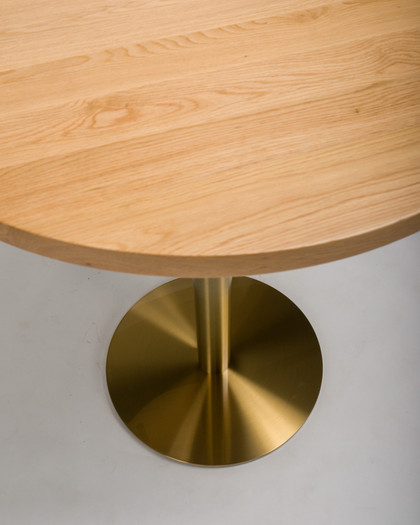 Wyoming Oak Round Table Top - 60cm, Natural