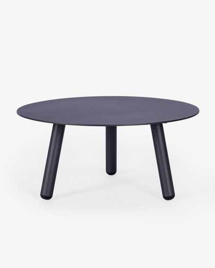 Arc Outdoor Coffee Table - 60Cm Dia, Charcoal
