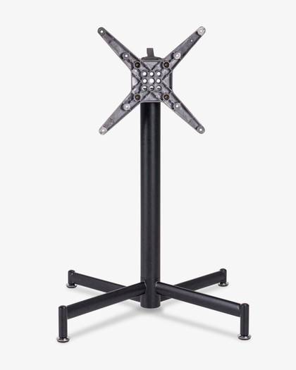 Lucca Folding Table Base - 75cm, Black