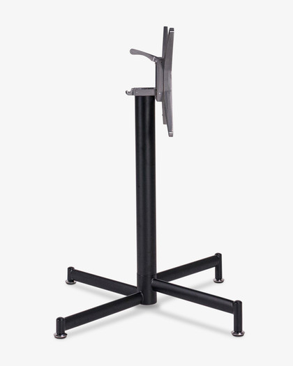 Lucca Folding Table Base - 75cm, Black