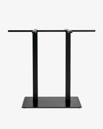Konus Double Bar Leaner Base - 40X70 X  90Cm H, Black