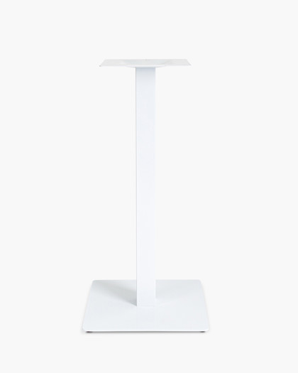 Konus Bar Leaner Base - 50 Sq X 105Cm H, White