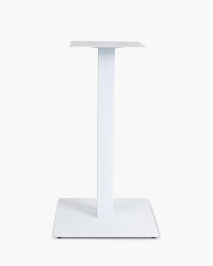 Konus Bar Leaner Base - 50 Sq X 90Cm H, White