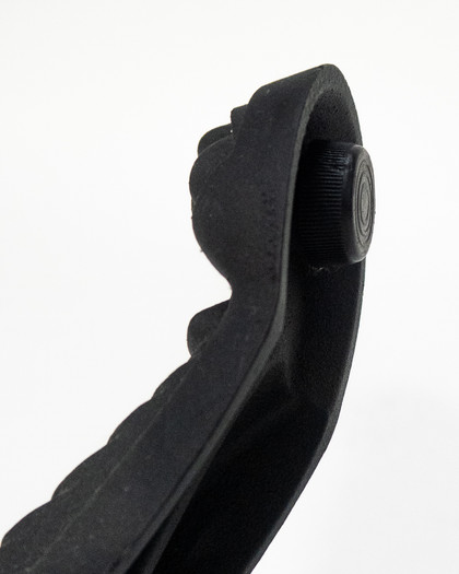 Ted Ornate Bar Leaner Base - 105H, Black