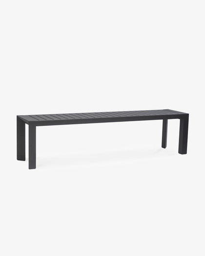 Raglan Outdoor Bench - 180X40Cm, Charcoal