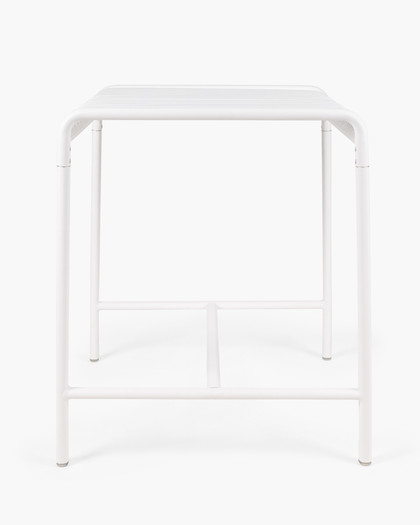Atticus Outdoor Aluminium Bar Leaner - 74X77 90H, White