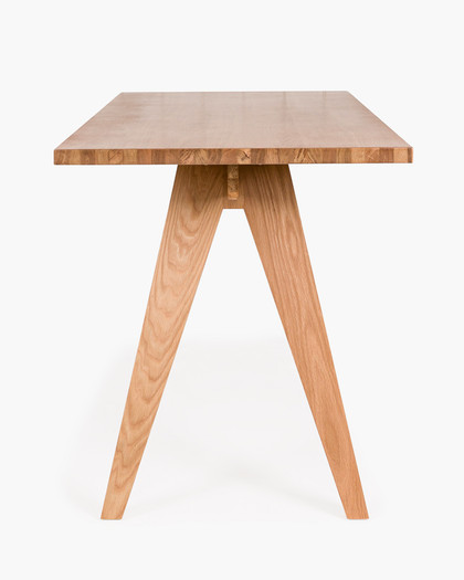 Stockholm Oak Bar Leaner - 180X80Cm 90H, Natural