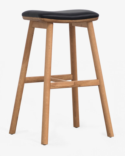 Archie Bar Stool - Natural, 65Cm