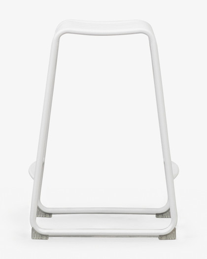 Atticus Bar Stool - White, 65 Cm