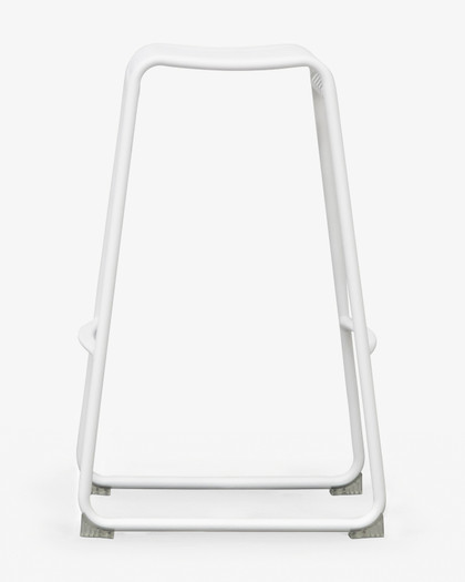 Atticus Bar Stool - White, 75 Cm