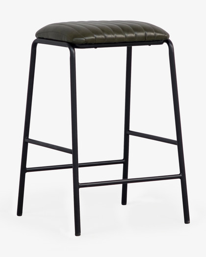 Bruce Bar Stool - Green, 65Cm