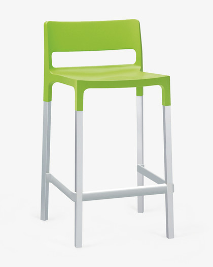 Divo Bar Stool - Light Green, 65Cm