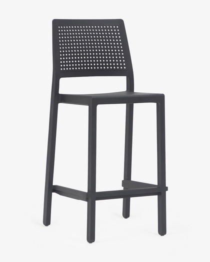 Emi Bar Stool - Anthracite, 65Cm