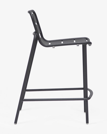 Frankie Bar Stool - Charcoal, 65Cm