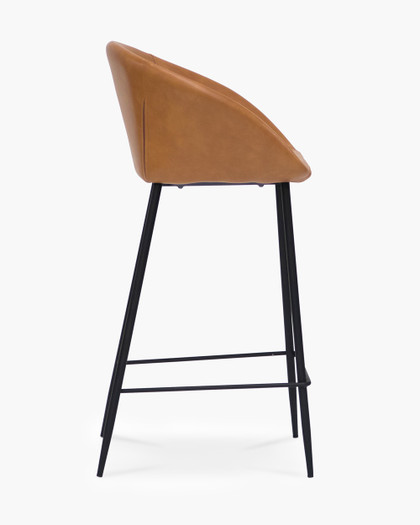 Henry Barstool - Tan, 65Cm