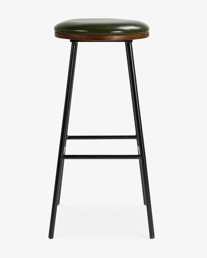 Samuel Bar Stool - Green, 76Cm