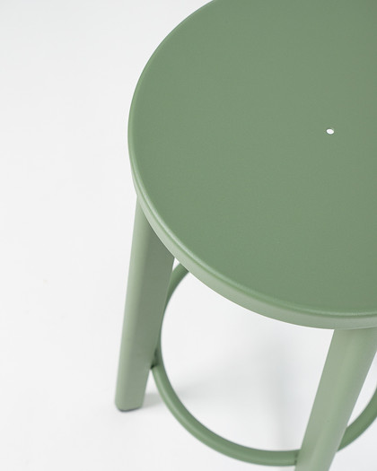 Soda Aluminium Bar Stool - Soft Green, 65Cm