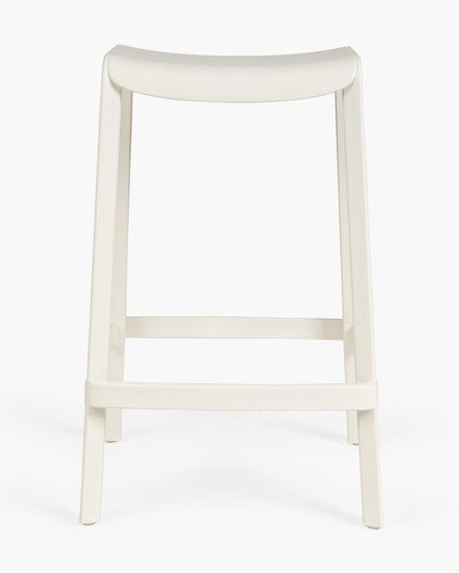 Dome 267 Bar Stool - White, 65Cm