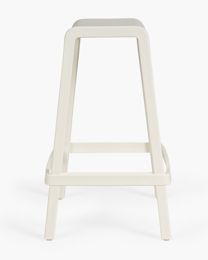 Dome 267 Bar Stool - White, 65Cm