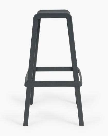 Dome 268 Bar Stool - Anthracite, 76Cm