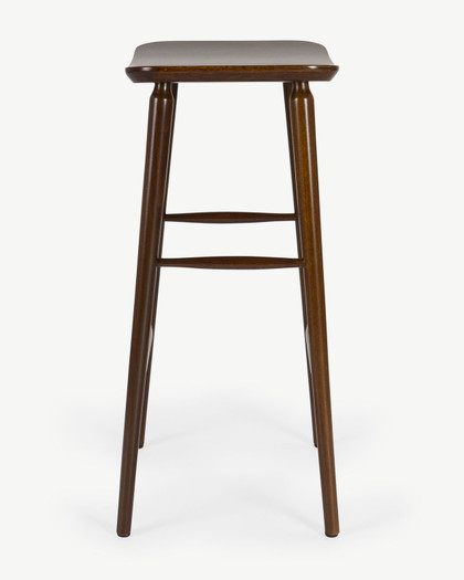 Mackenzie Bar Stool - Walnut, 75Cm