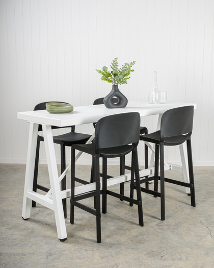 Dome 262 Bar Stool - Black, 66.5Cm