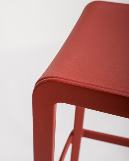 Dome 263 Bar Stool - Brick, 76.5Cm