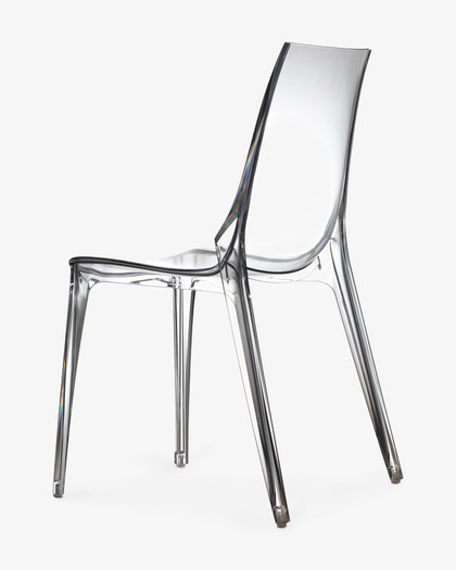 Vanity Chair - Transparent