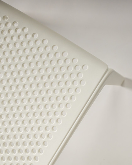 Dome 261 Chair - White, perforated