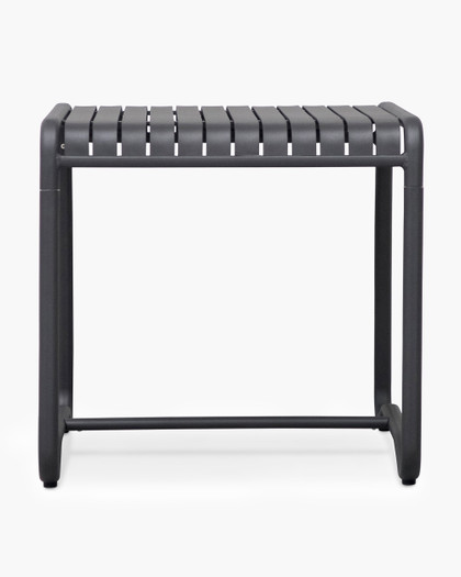 Atticus Outdoor Aluminium Table - 740X770, Charcoal