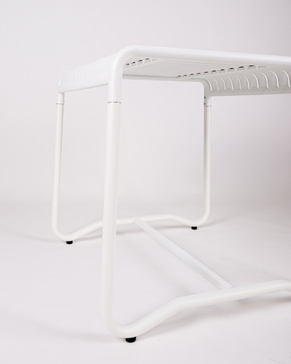 Atticus Outdoor Aluminium Table - 740X770, White