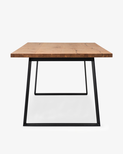 Marko Dining Table - 240X100Cm, Black Frame
