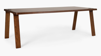 Harrison Dining Table - 220X100cm, Dark Oak
