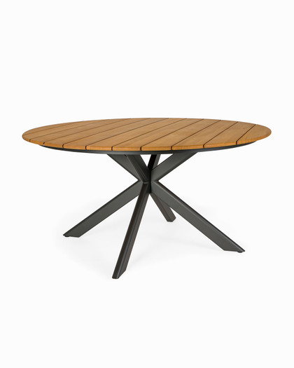 Paragon Outdoor Table - 150Cm Dia, Charcoal