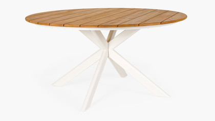 Paragon Outdoor Table - 150Cm Dia, White
