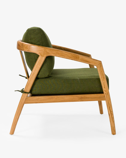 Leo Armchair - Moss Green