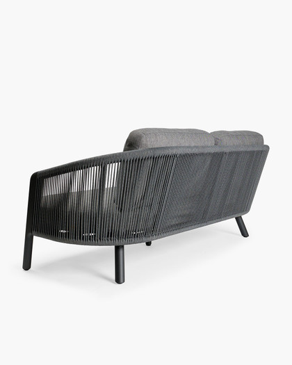 Arc Outdoor 2 Seater Sofa - Charcoal