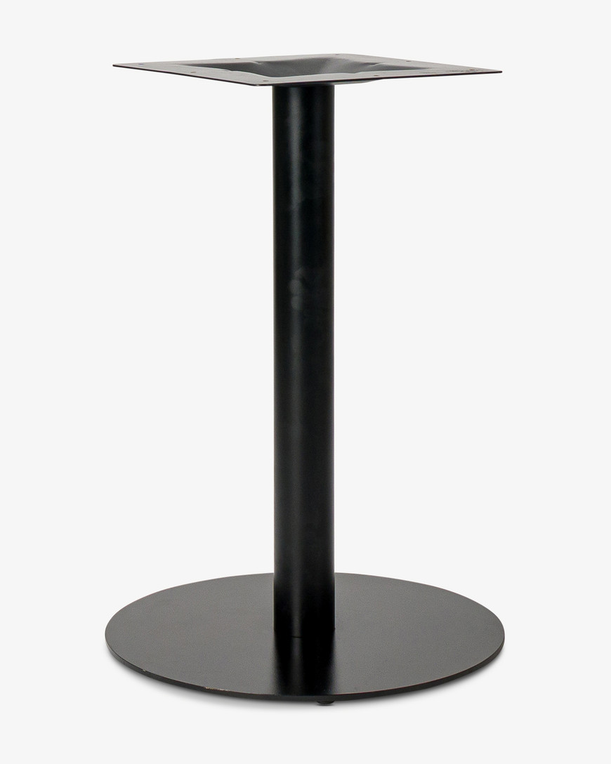 Hydra Round Table Base - 50Cm, Black