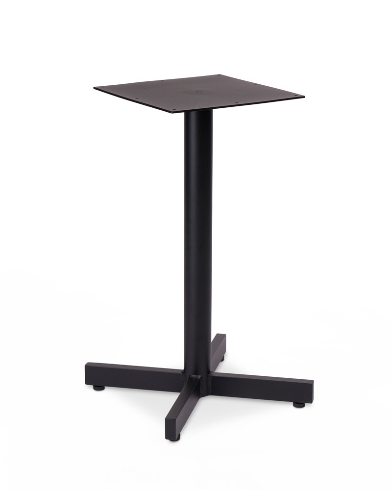 Star Table Base Aluminium - Small Footprint, Black