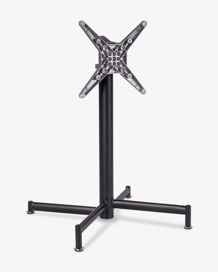 Lucca Folding Table Base - 75cm, Black