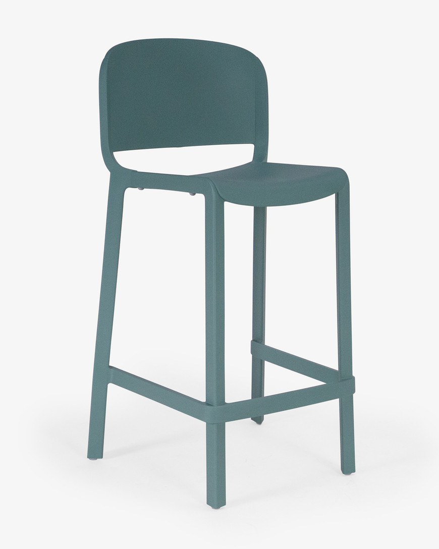 Dome 262 Bar Stool - Light Green, 66.5Cm