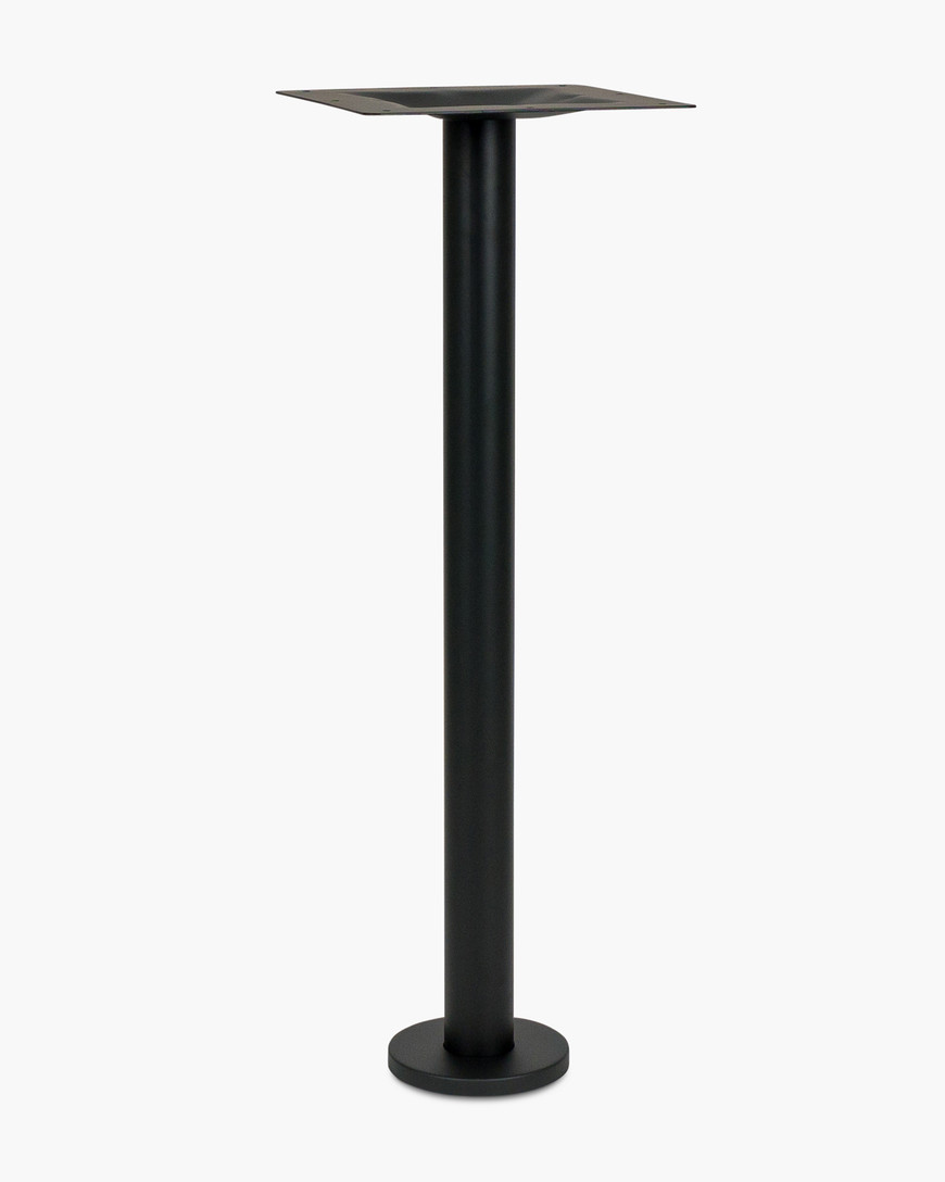 Mono Bolt Bar Leaner Base - 105 H, Black