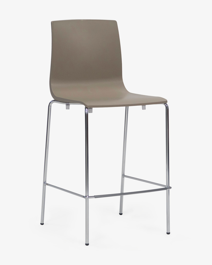 Alice Bar Stool -Dove Grey, 65Cm